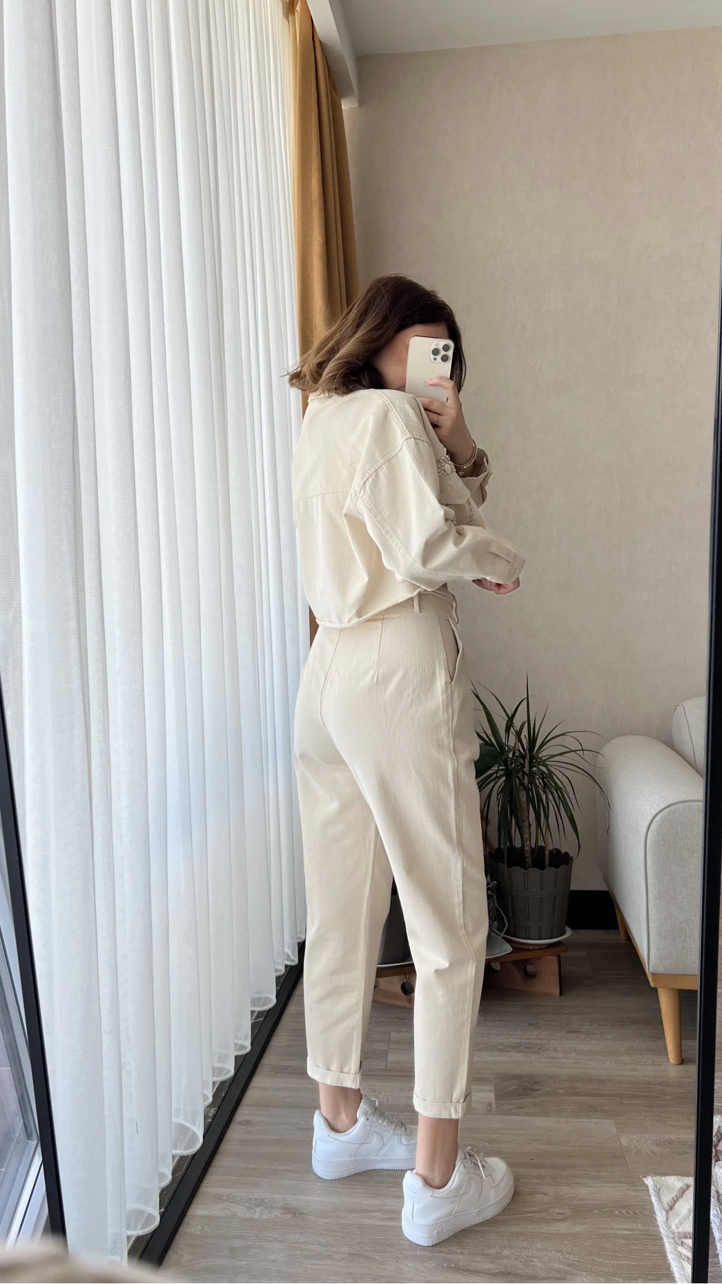 Buhls Serisi Kemerli Keten Pantolon