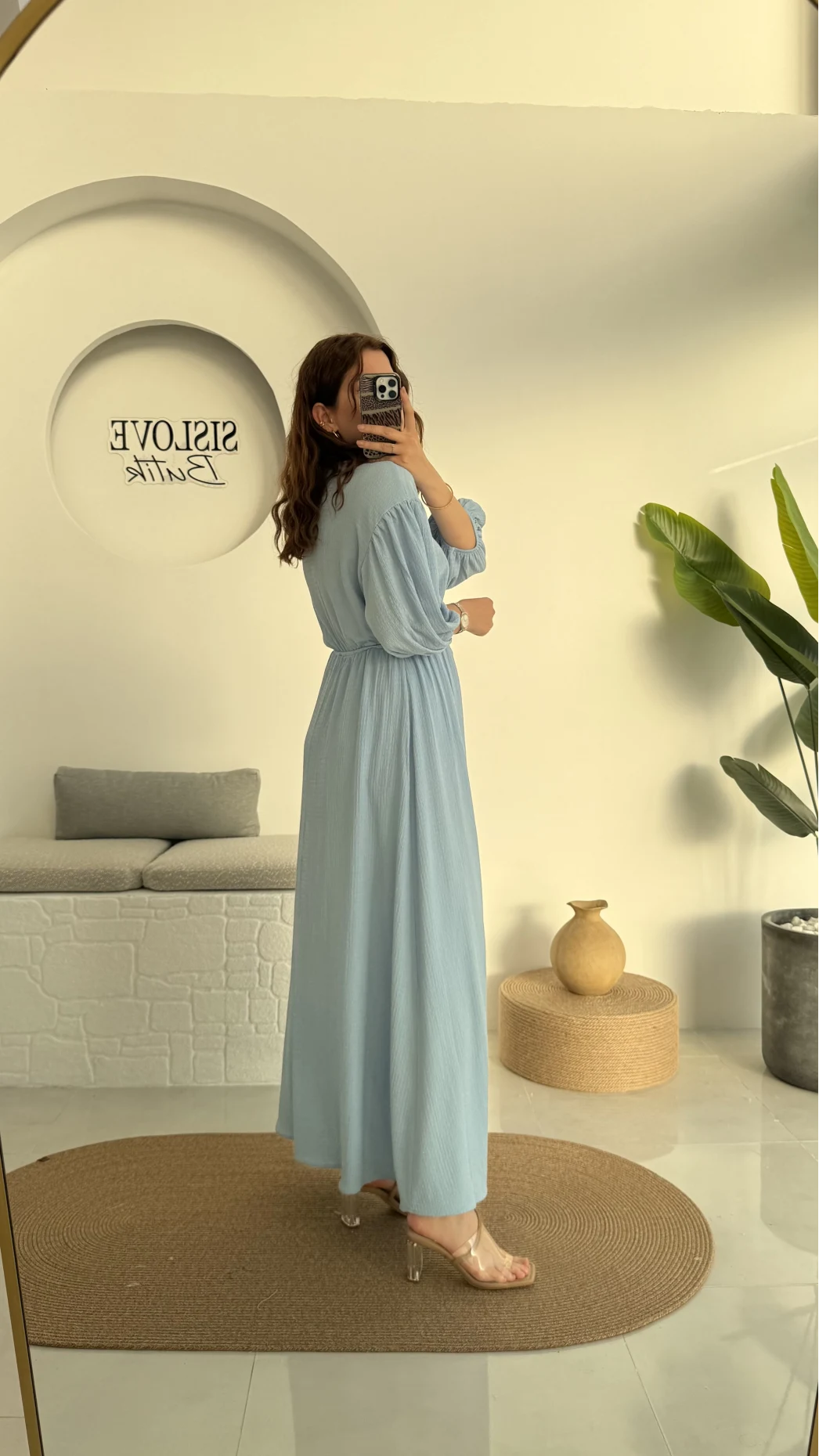 Bürümcük Maxi Boy Becca Elbise Bebe Mavisi - 3036