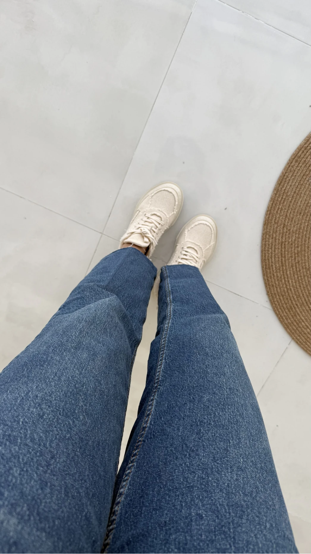 Callista Straight Leg Koyu Mavi Jean Pantolon - Kod: 1653