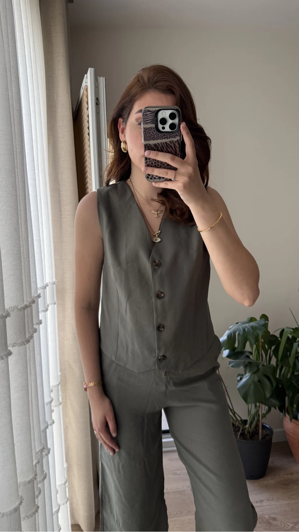 Captive Yelekli Haki Takım