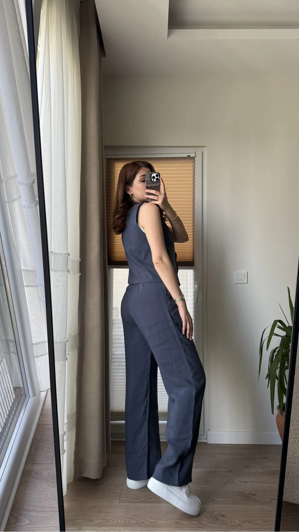 Captive Yelekli Lacivert Takım