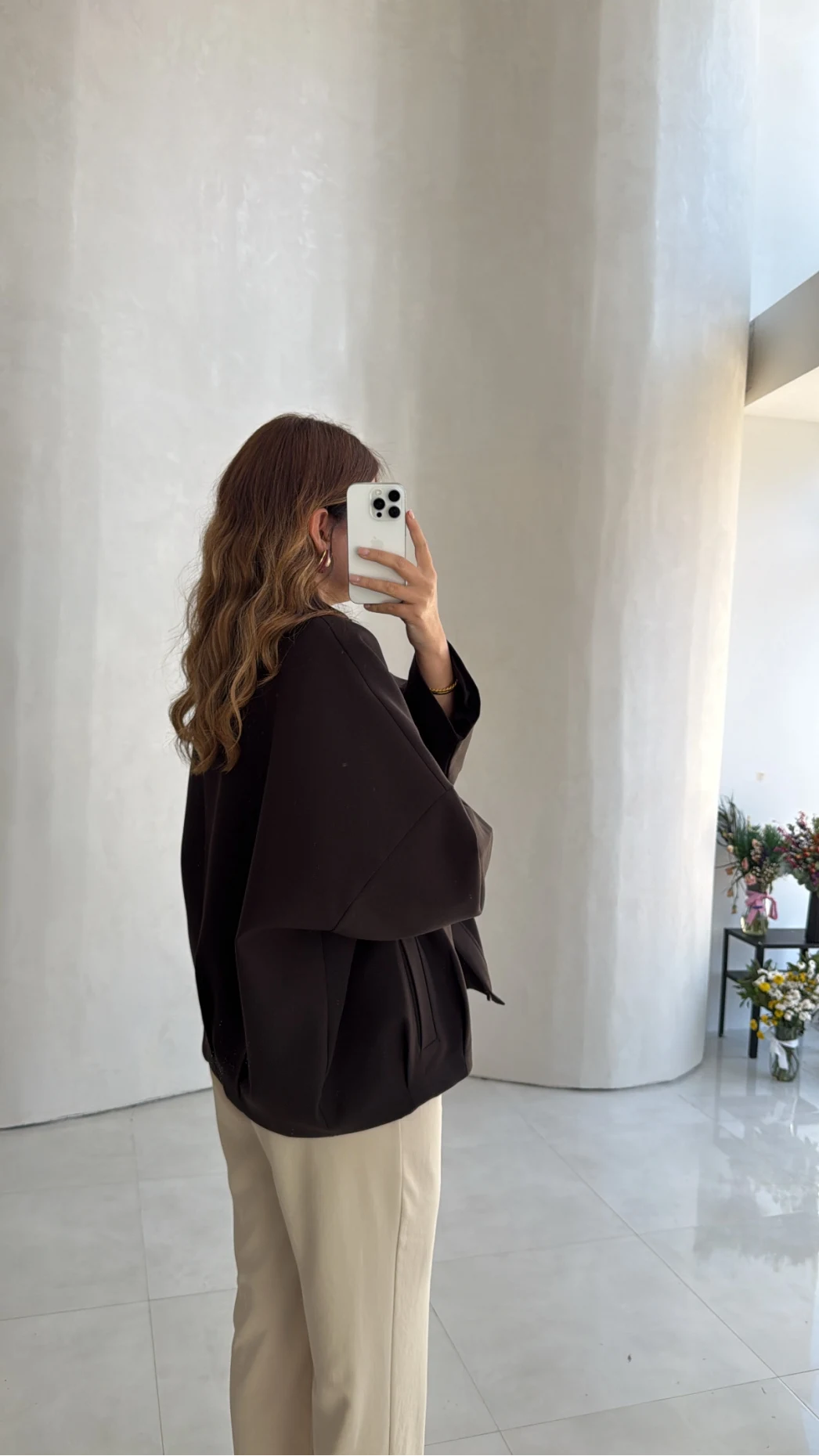 Carlotta Pileli Bomber Ceket - Acı Kahve - Kod: 7781