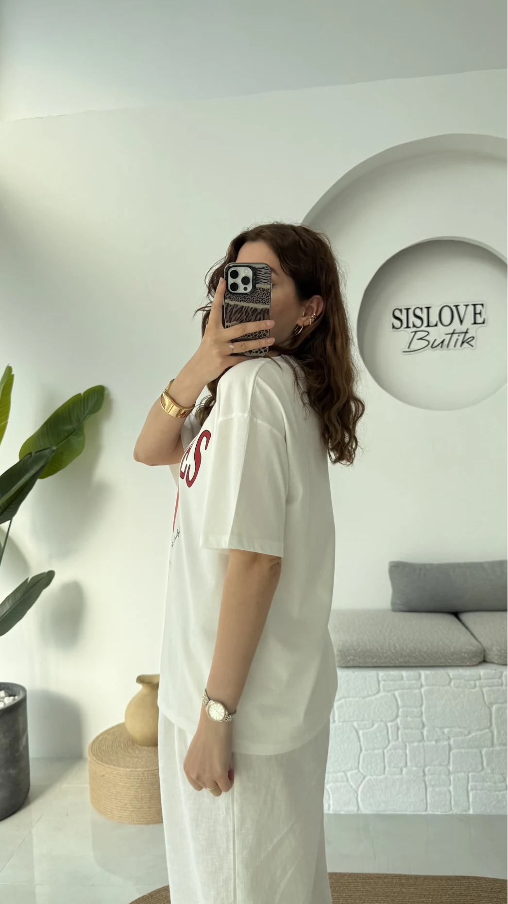 Cherry Baskılı T-shirt - 00350