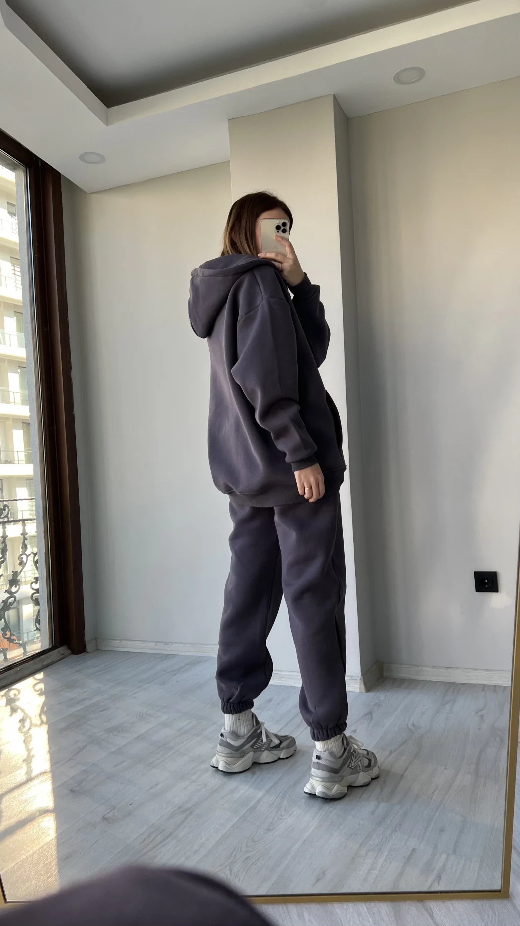 Clou Füme Oversize Hırkalı Takım