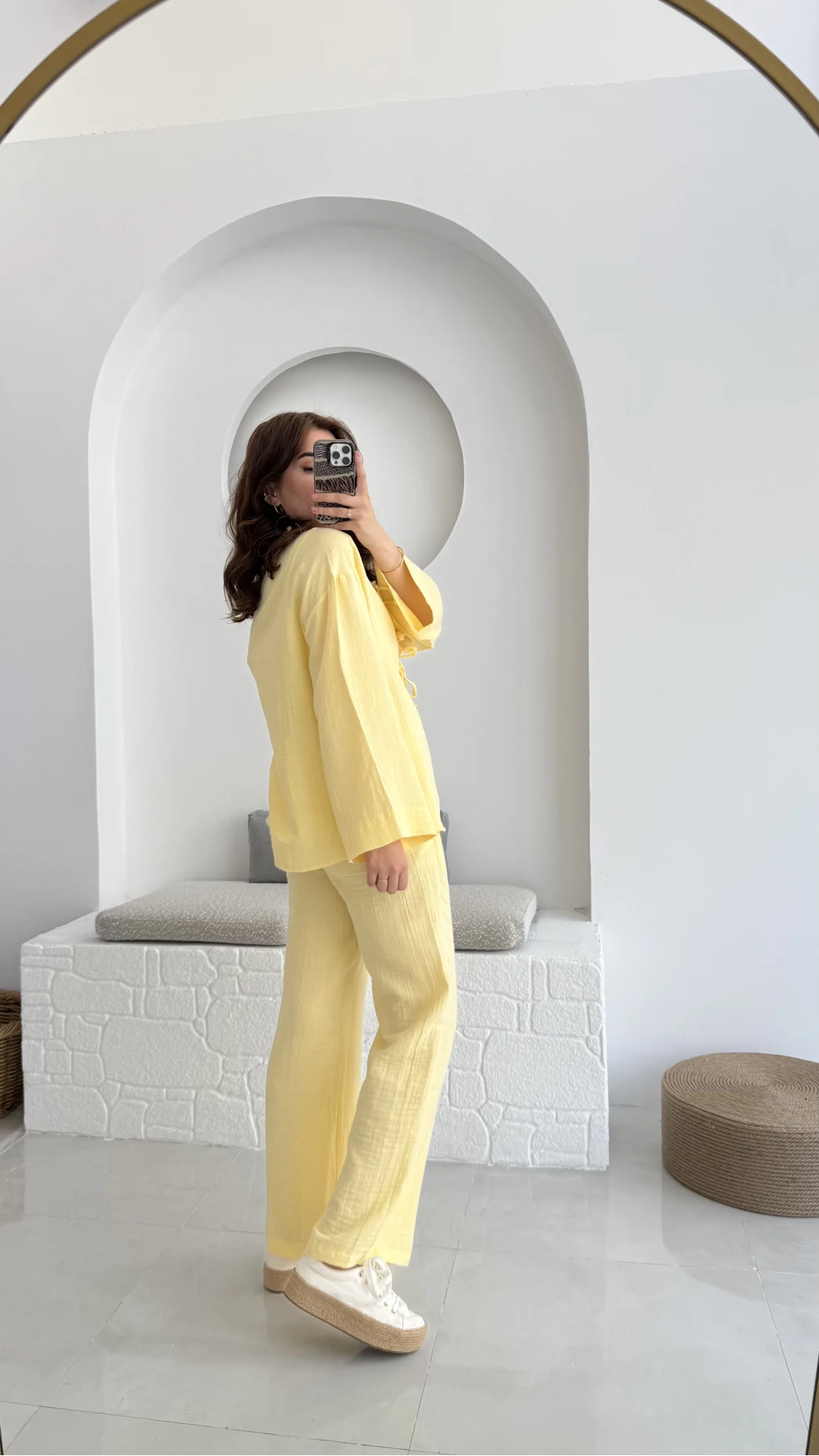Colmar Müslin Pamuk Takım Sarı