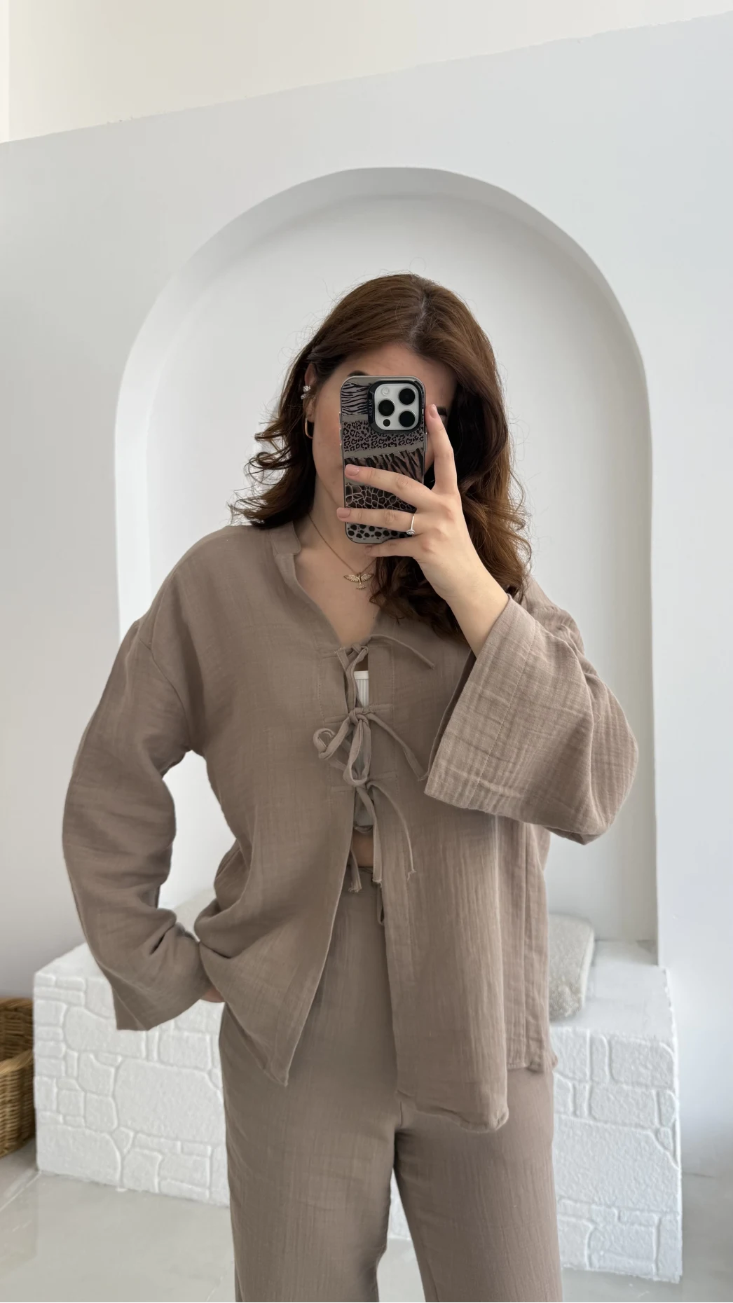 Colmar Müslin Pamuk Takım Vizon