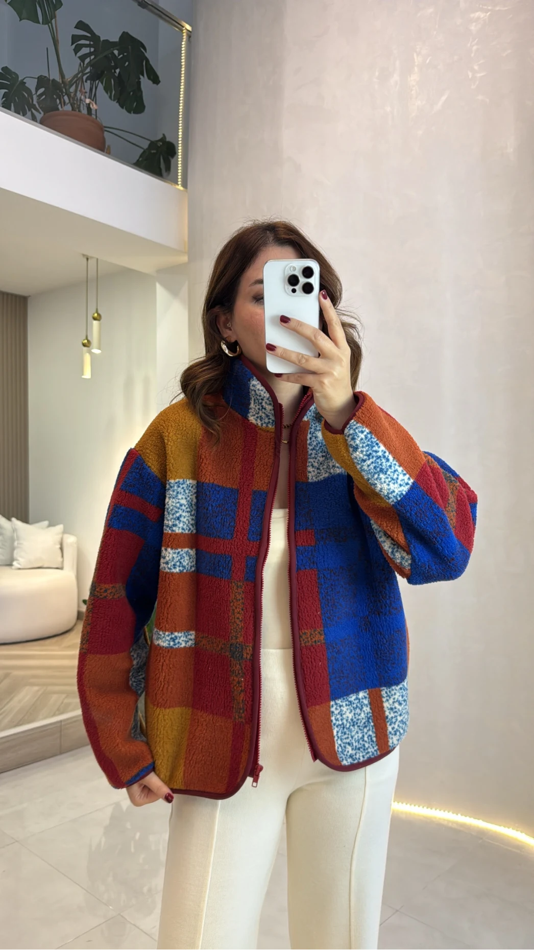 Colorful Polar Hırka - Kod: 6092