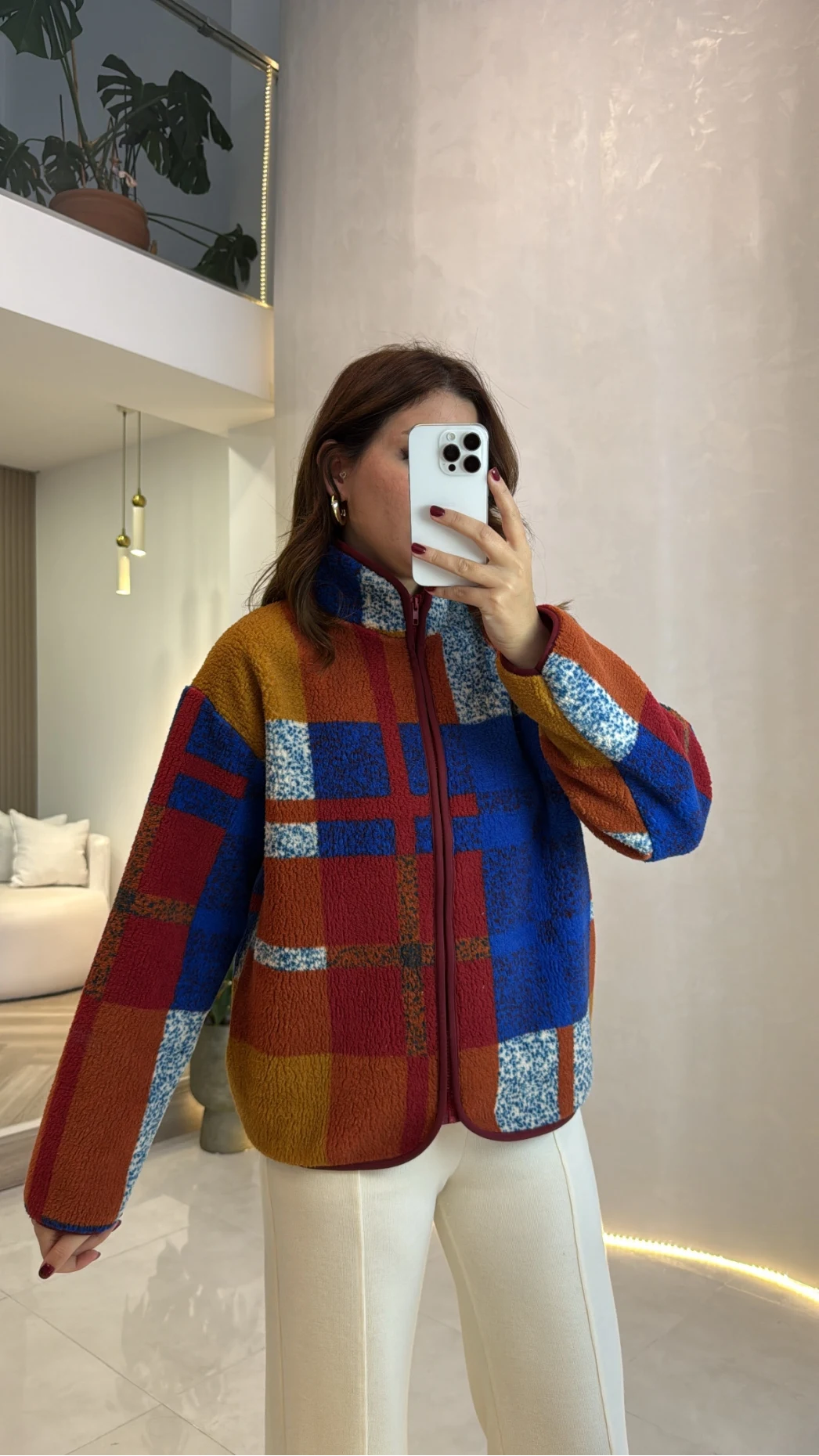 Colorful Polar Hırka - Kod: 6092
