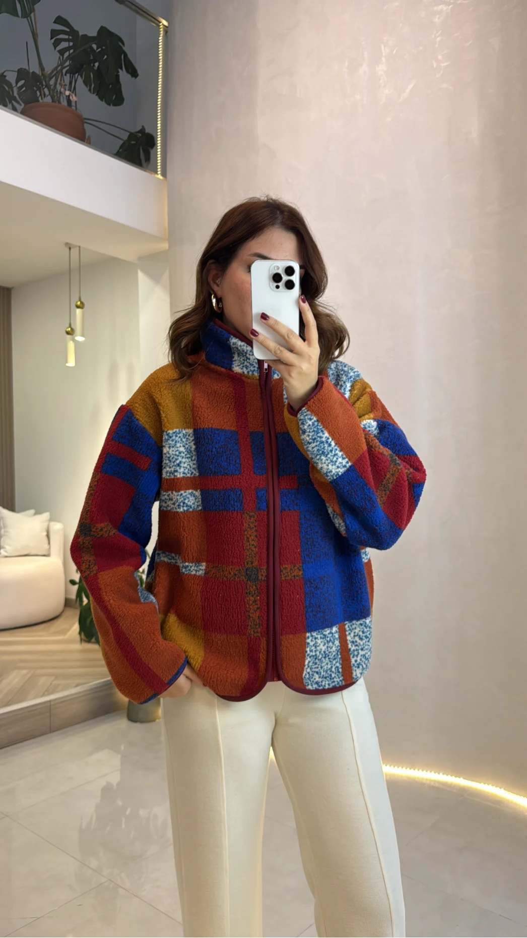Colorful Polar Hırka - Kod: 6092