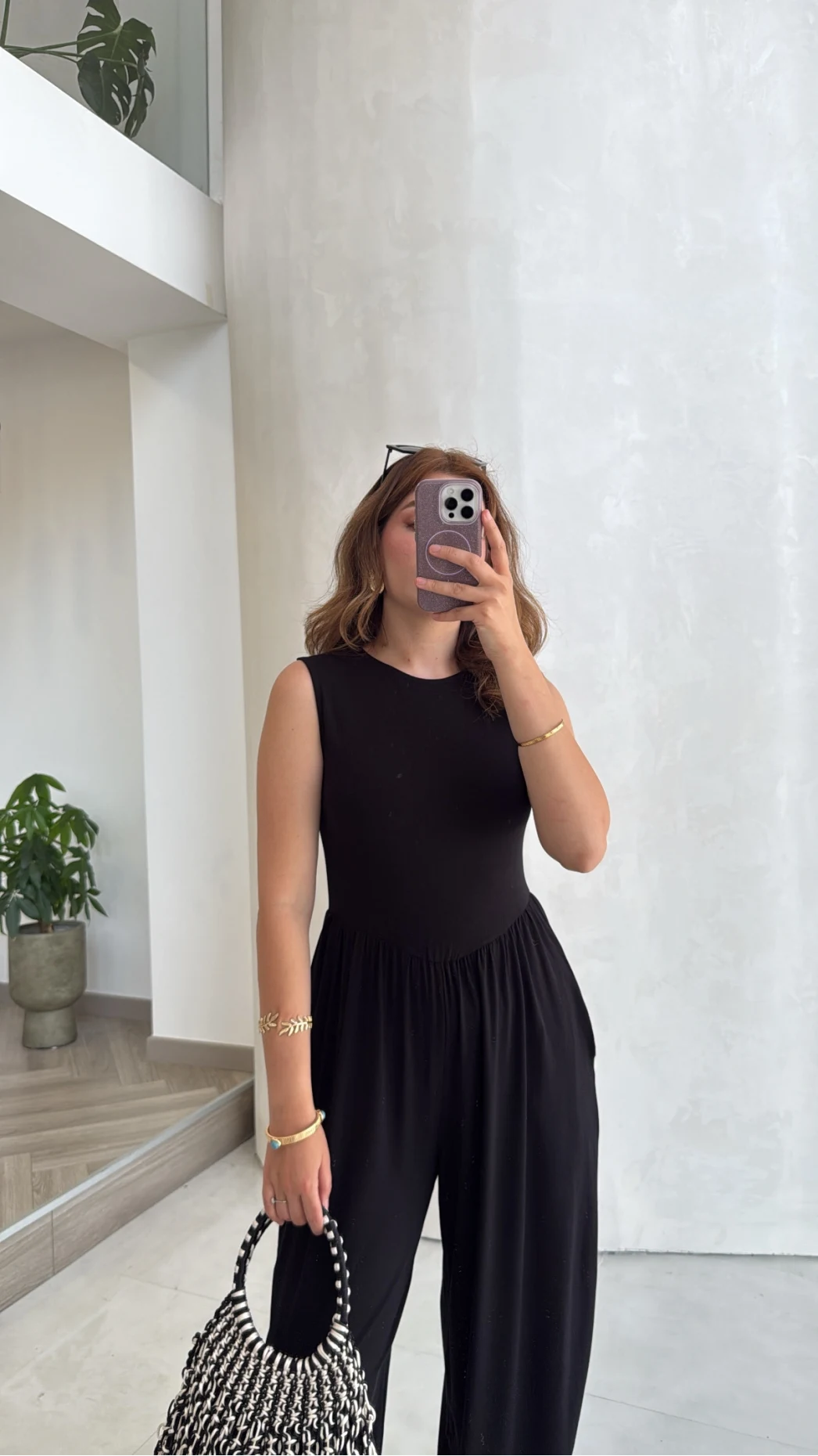 Coquette Sıfır Kol Tulum - Siyah - Kod: 4144