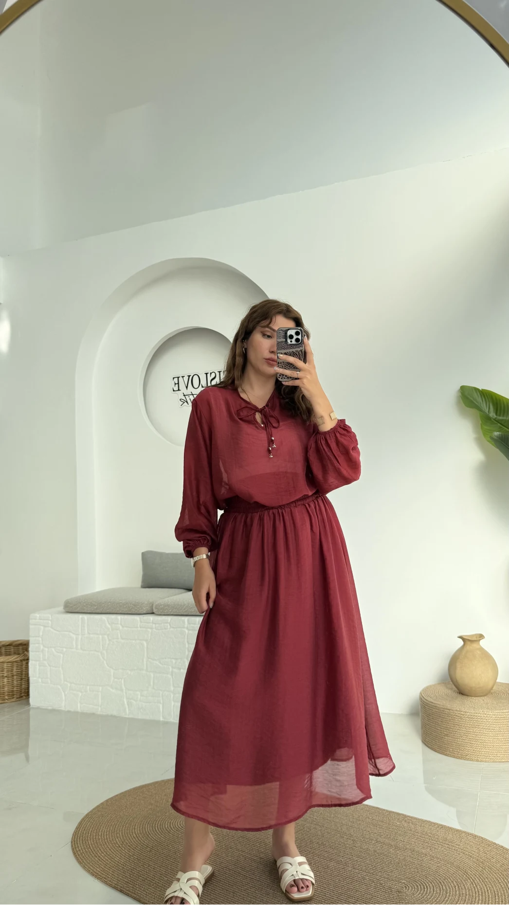 CRUSH Etek Takım Bordo