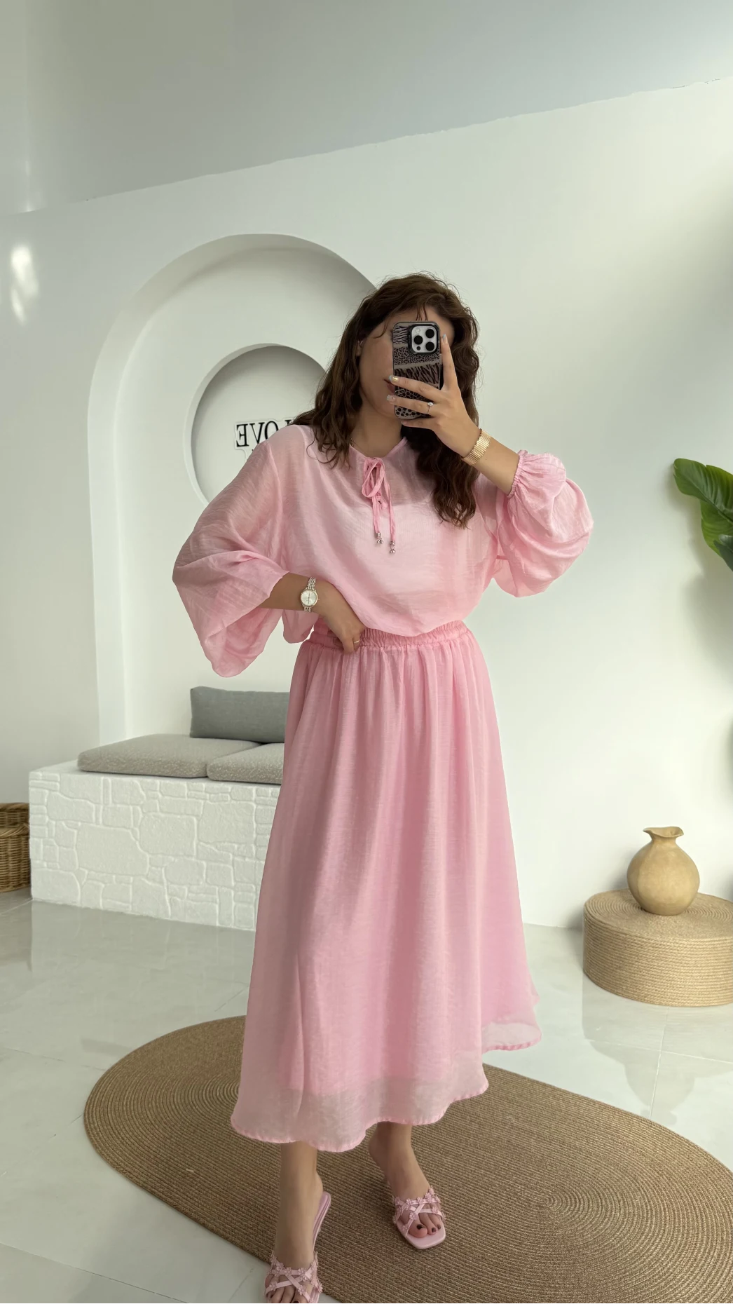 CRUSH Etek Takım Pembe