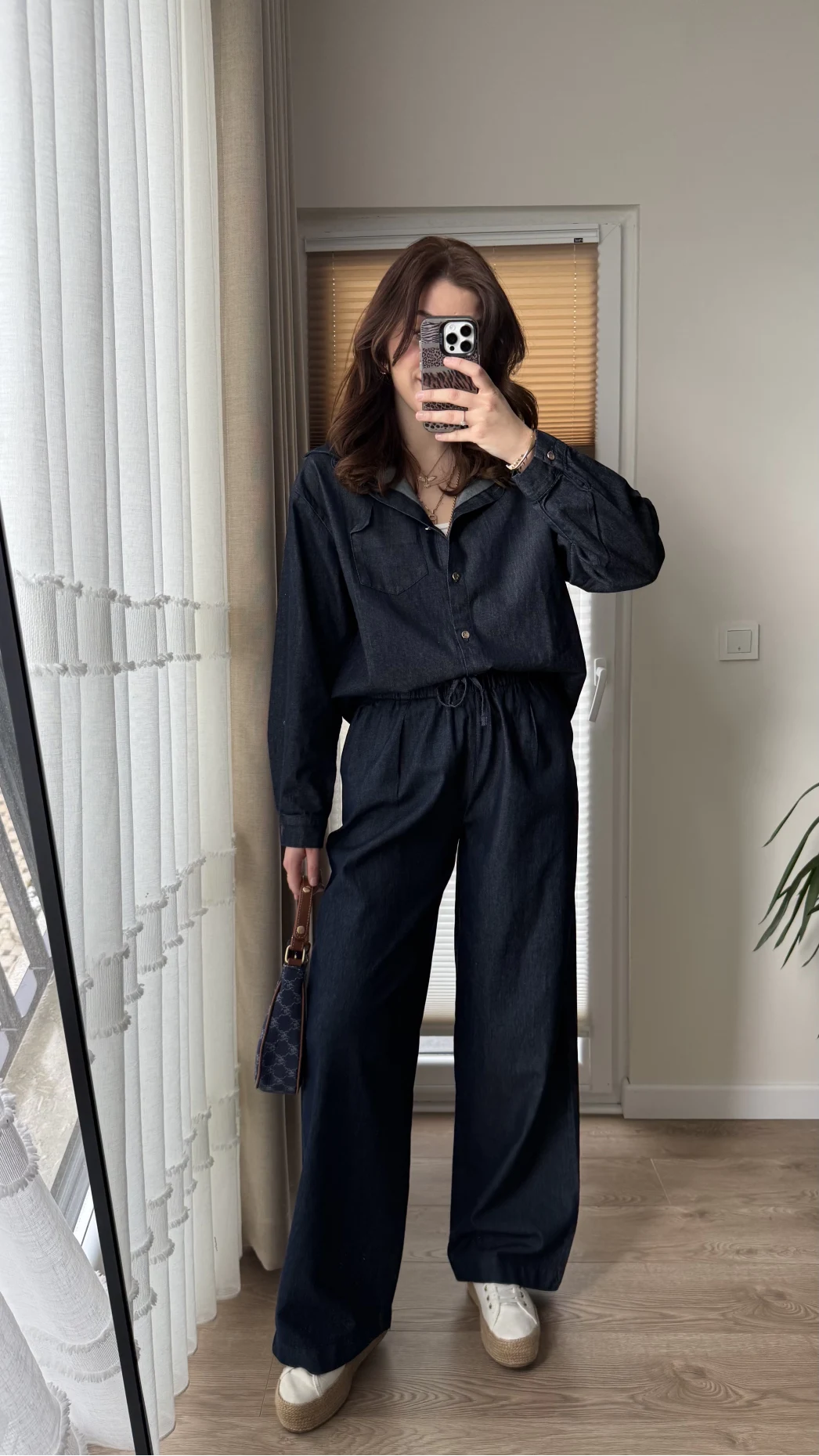 Denim Gömlek Pantolon Takım (NO:4)