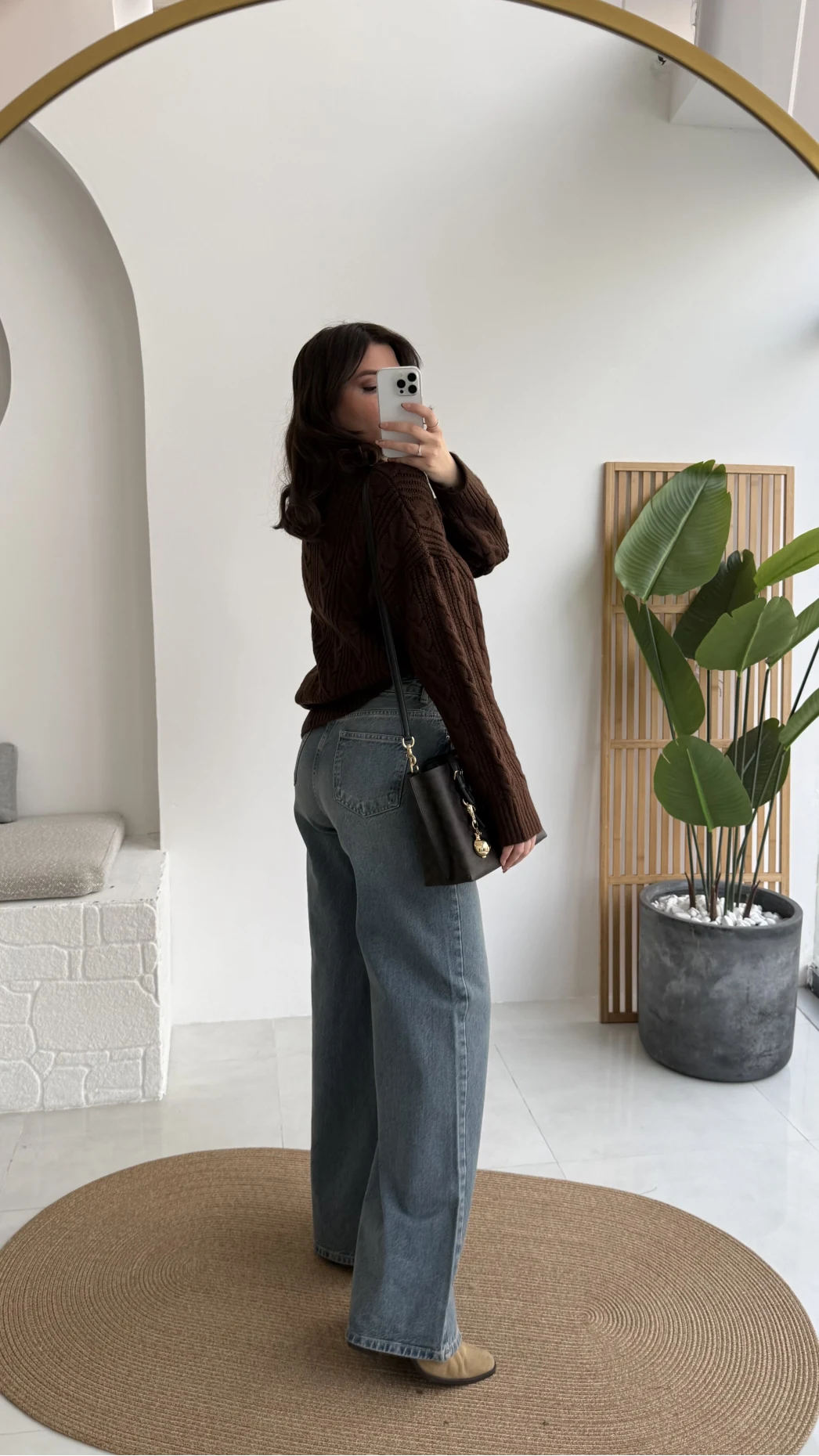 Dilvin Yüksel Bel Mavi Denim Jean Pantolon