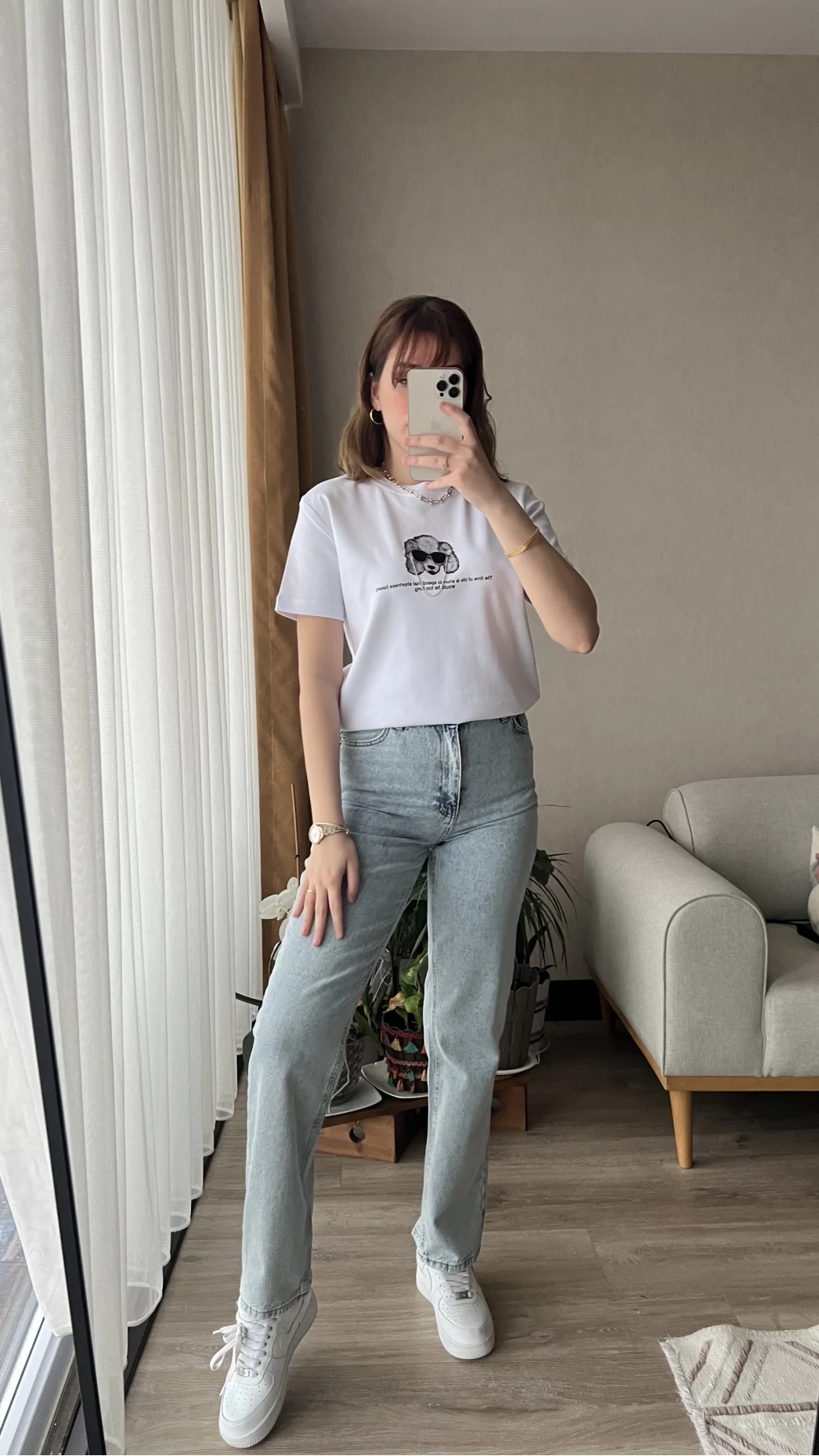 Dog Beyaz T-Shirt