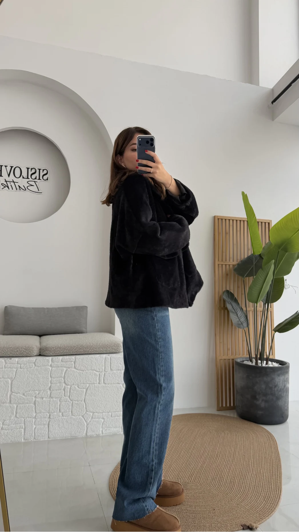 Dyla Yumoş Ceket - Siyah - Kod: 7008