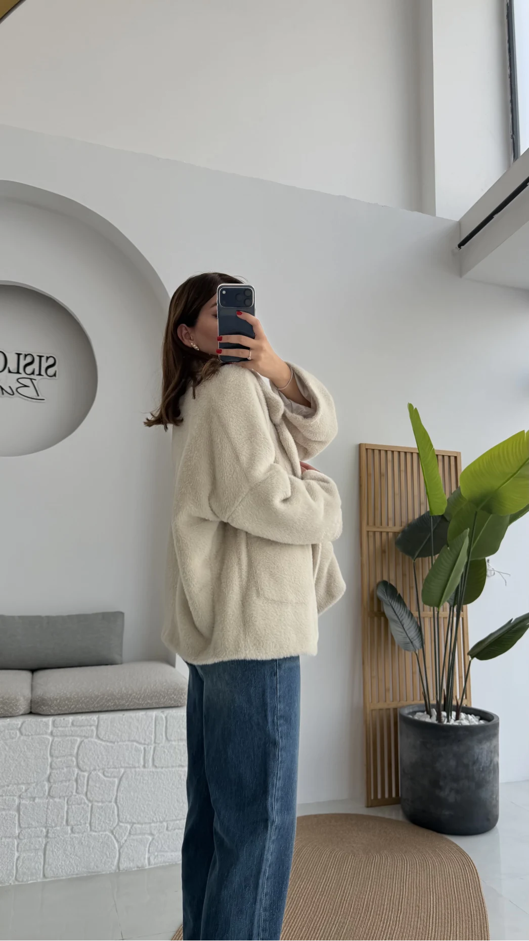 Dyla Yumoş Ceket - Taş - Kod: 7008