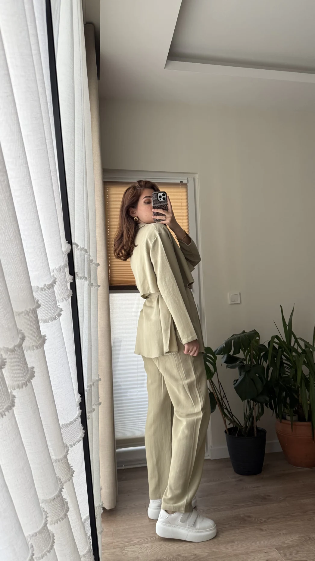 Ed Kuşaklı Pantolon Haki Takım - Kec - 51835