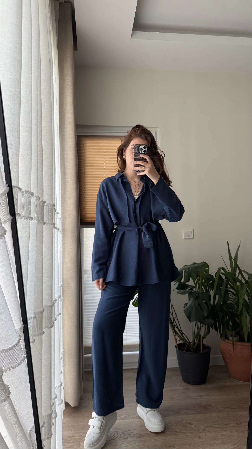 Ed Kuşaklı Pantolon Lacivert Takım - Kec - 51835