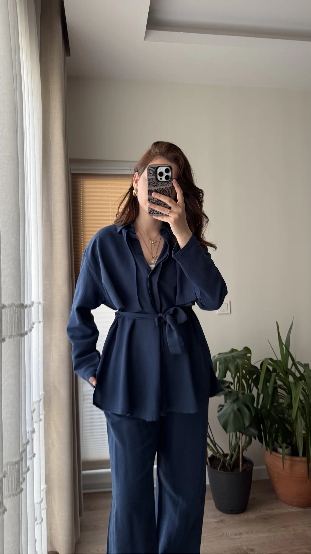 Ed Kuşaklı Pantolon Lacivert Takım - Kec - 51835