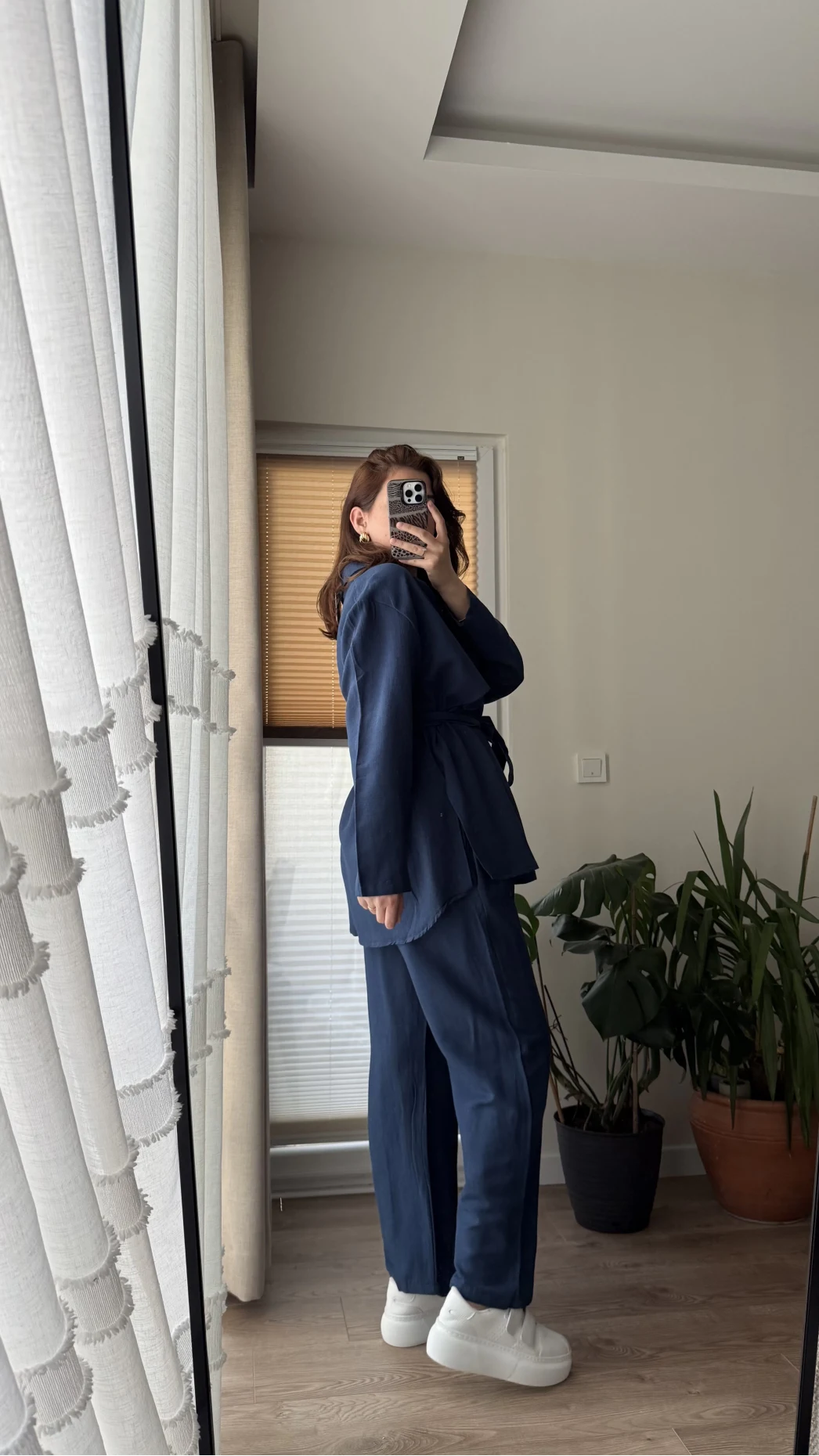 Ed Kuşaklı Pantolon Lacivert Takım - Kec - 51835