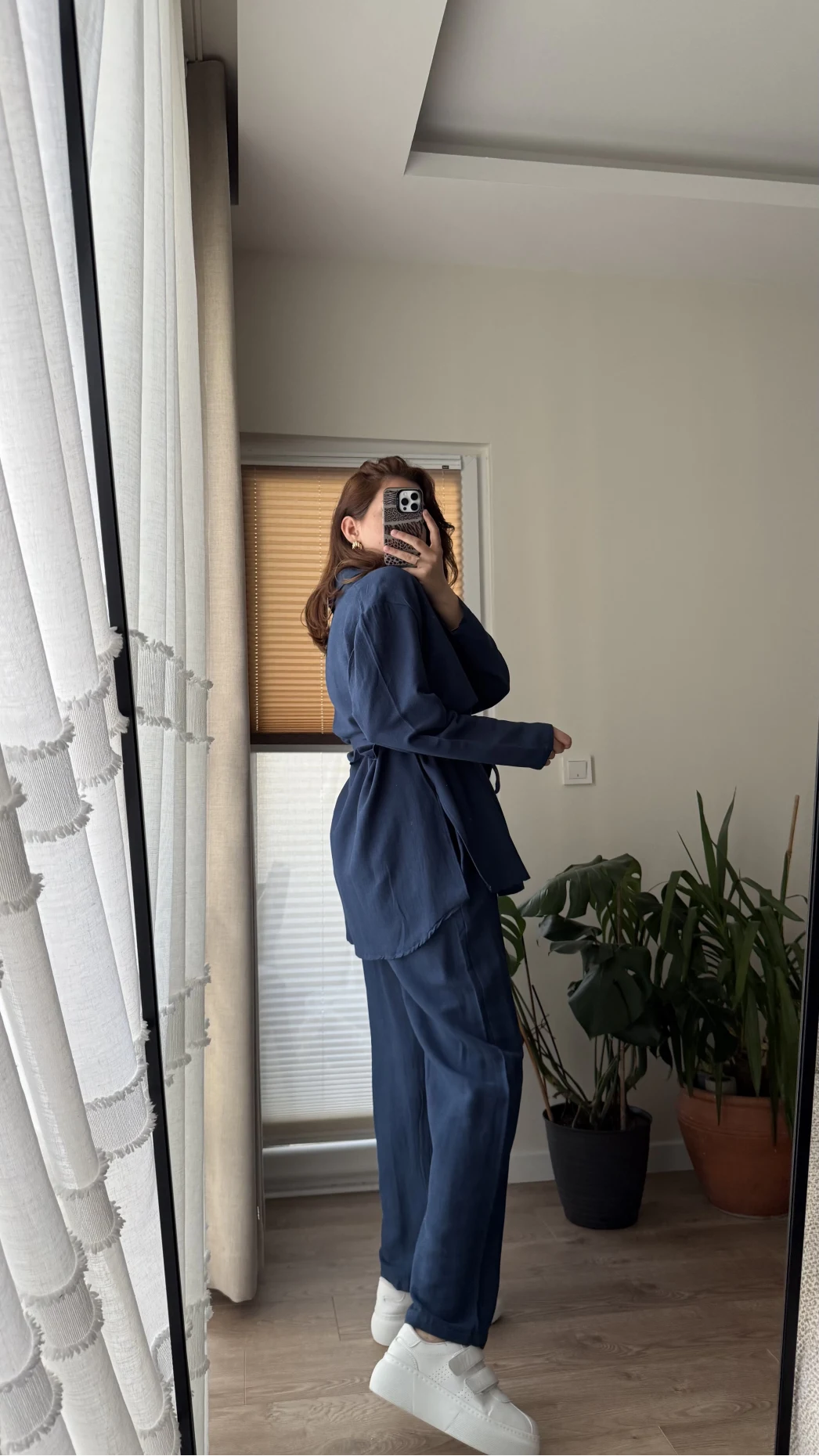 Ed Kuşaklı Pantolon Lacivert Takım - Kec - 51835