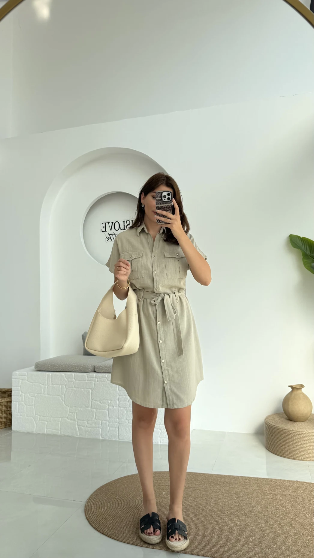 ELBİSE Flam Elbise - Mint