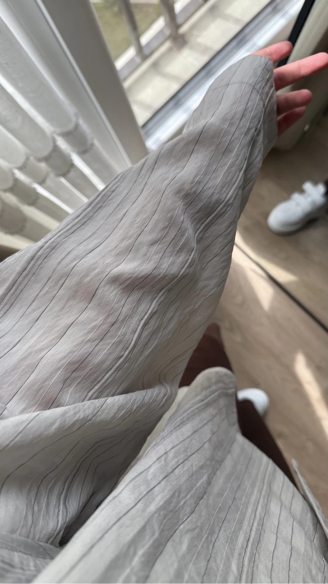 Fast Çizgi Detay Gömlek Gri (KOD:4956)