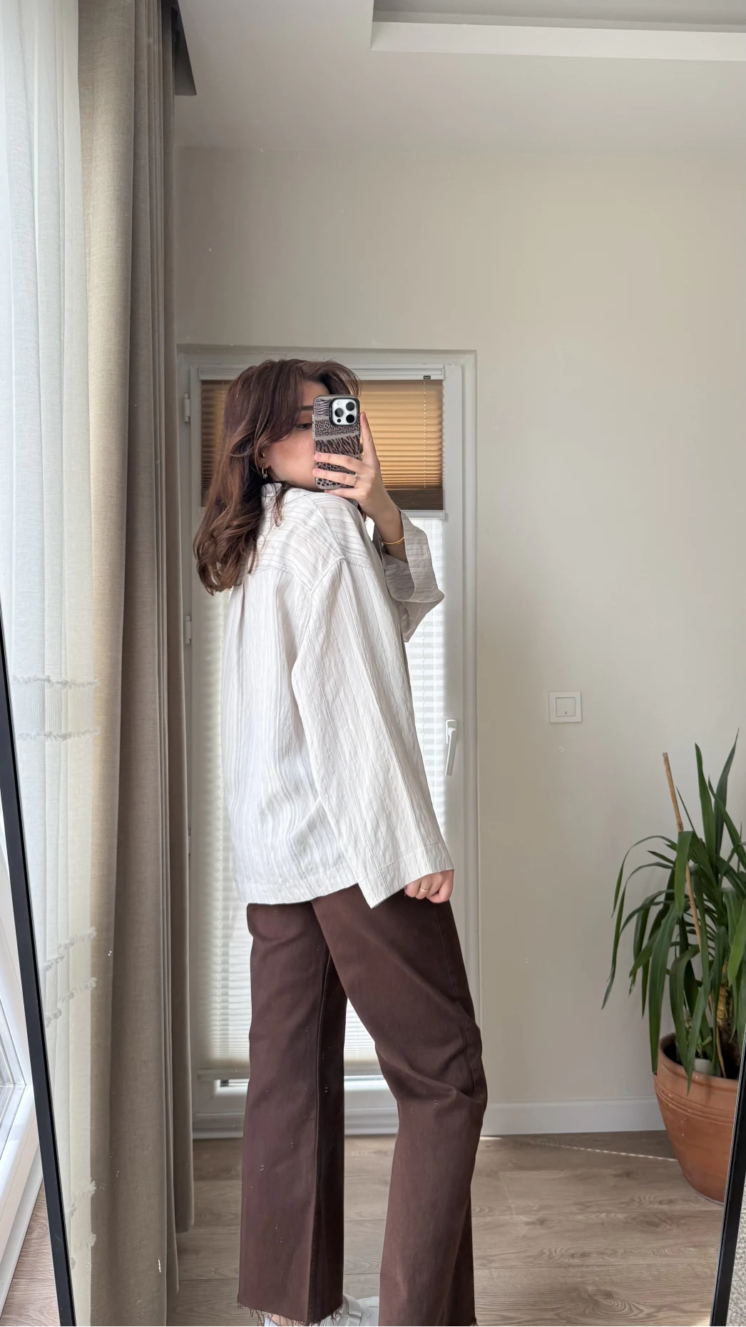 Fast Çizgi Detay Gömlek Gri (KOD:4956)