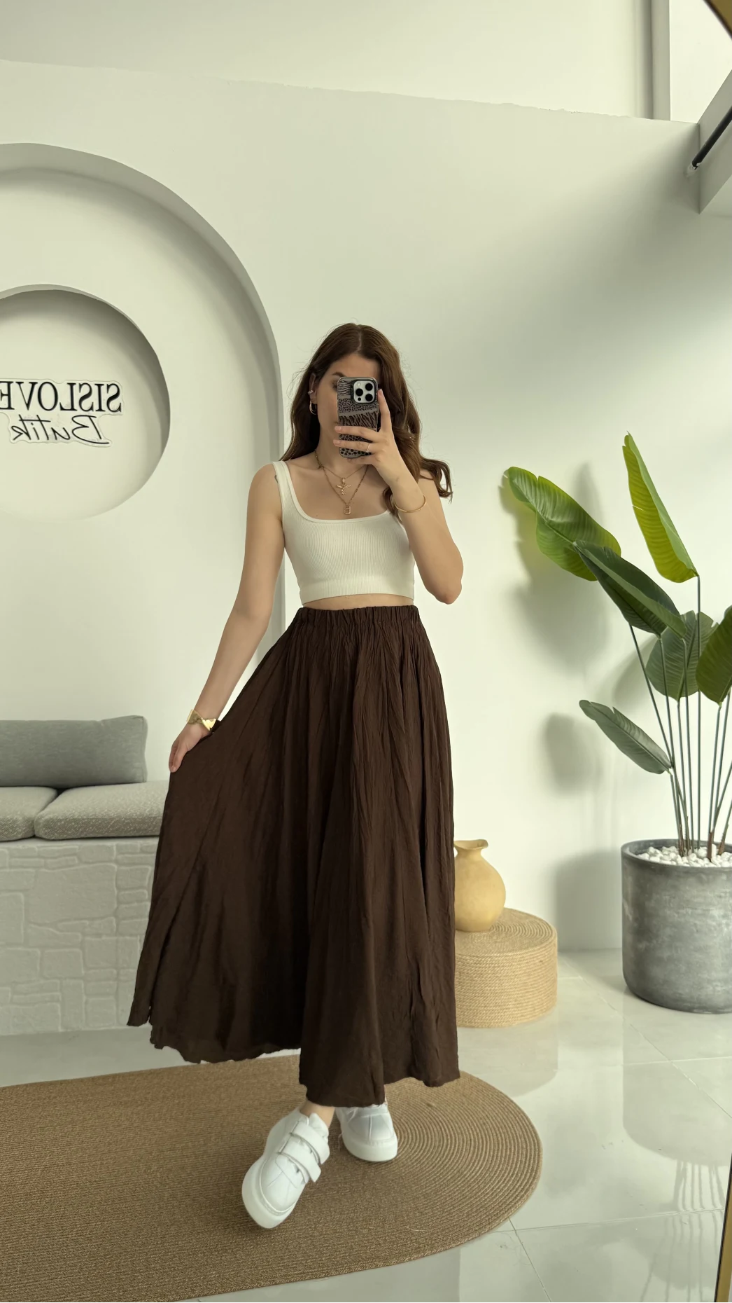 Firuze Etek Kahve 3165