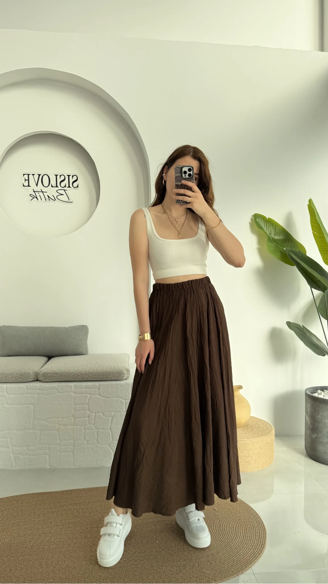 Firuze Etek Kahve 3165