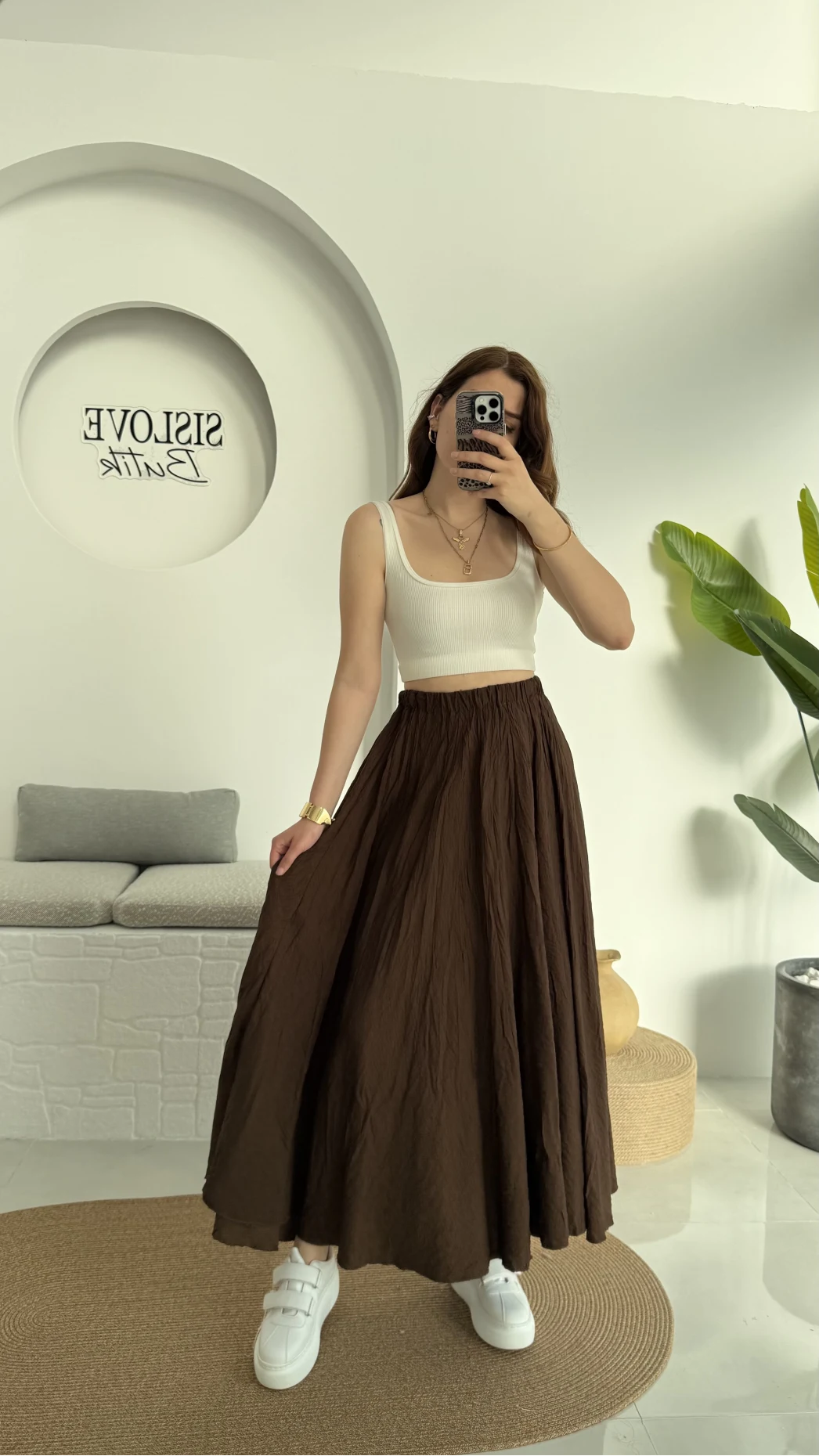 Firuze Etek Kahve 3165