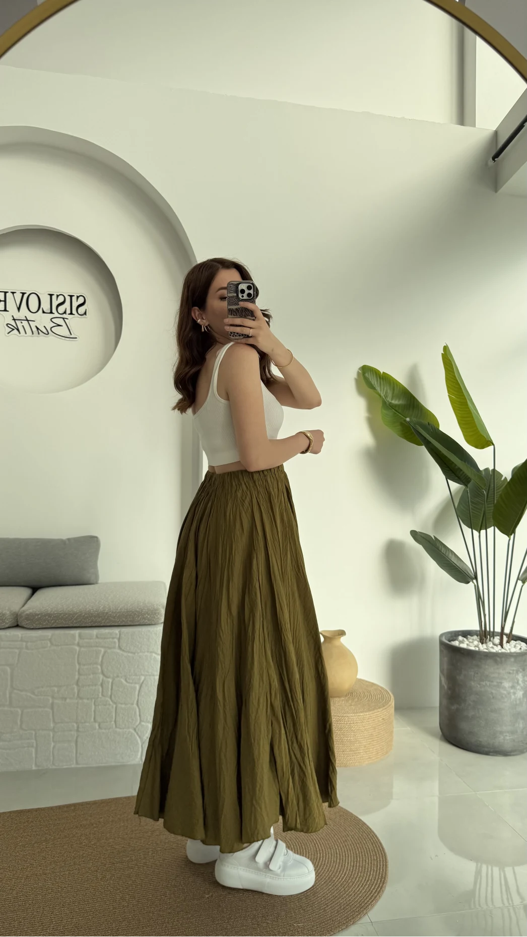 Firuze Etek Olive 3165