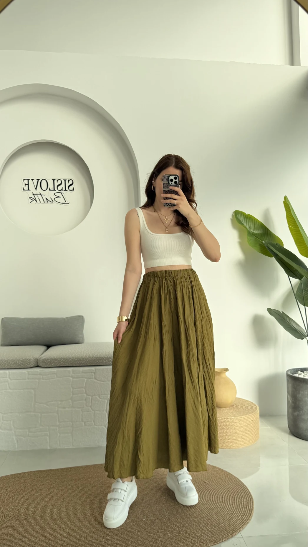 Firuze Etek Olive 3165