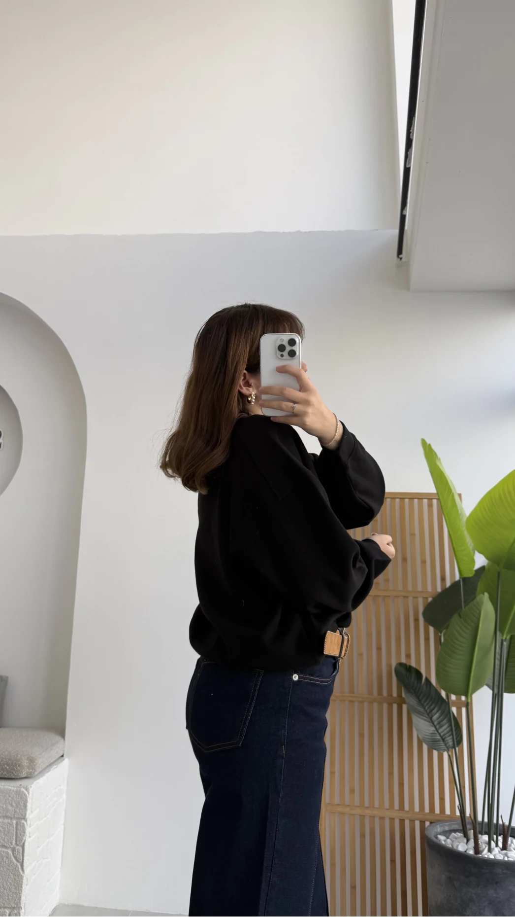 Fitilli Sweat - Siyah - Kod: 1053