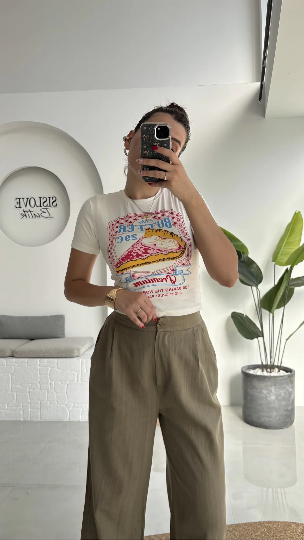 Floryn Cepli Pantolon - Haki - 3756