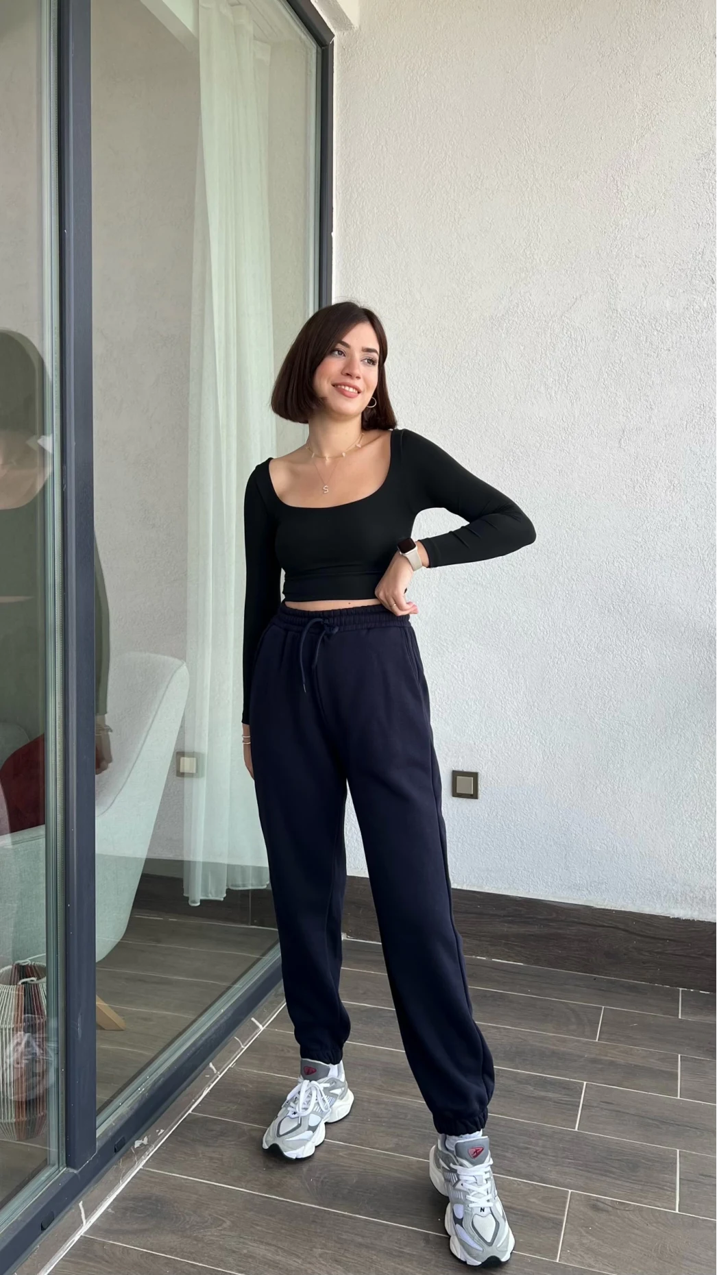 Flowe Lacivert Eşofman Altı