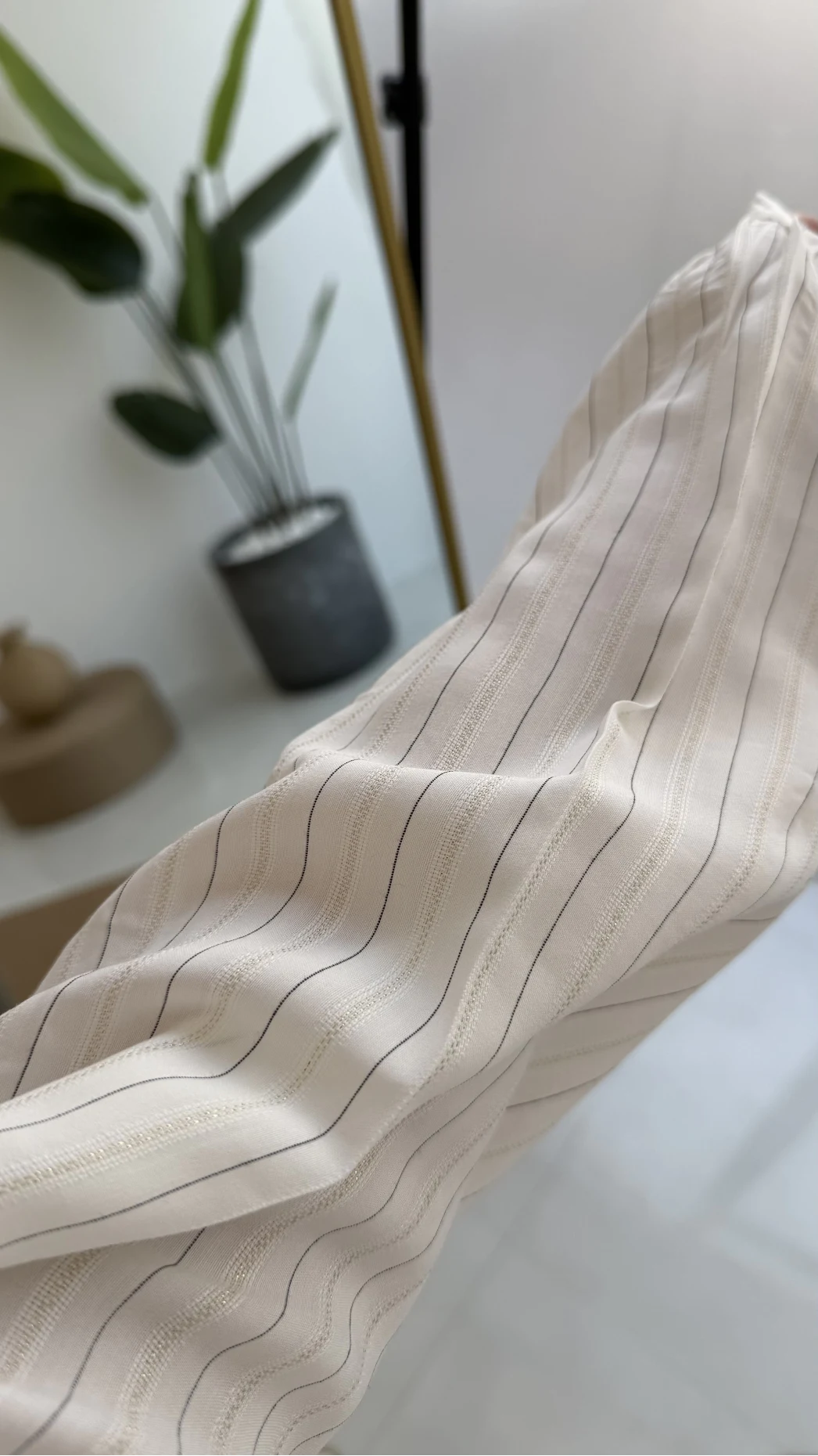 Gipe Detay Işıltı Gömlek - Gold Siyah- 2062