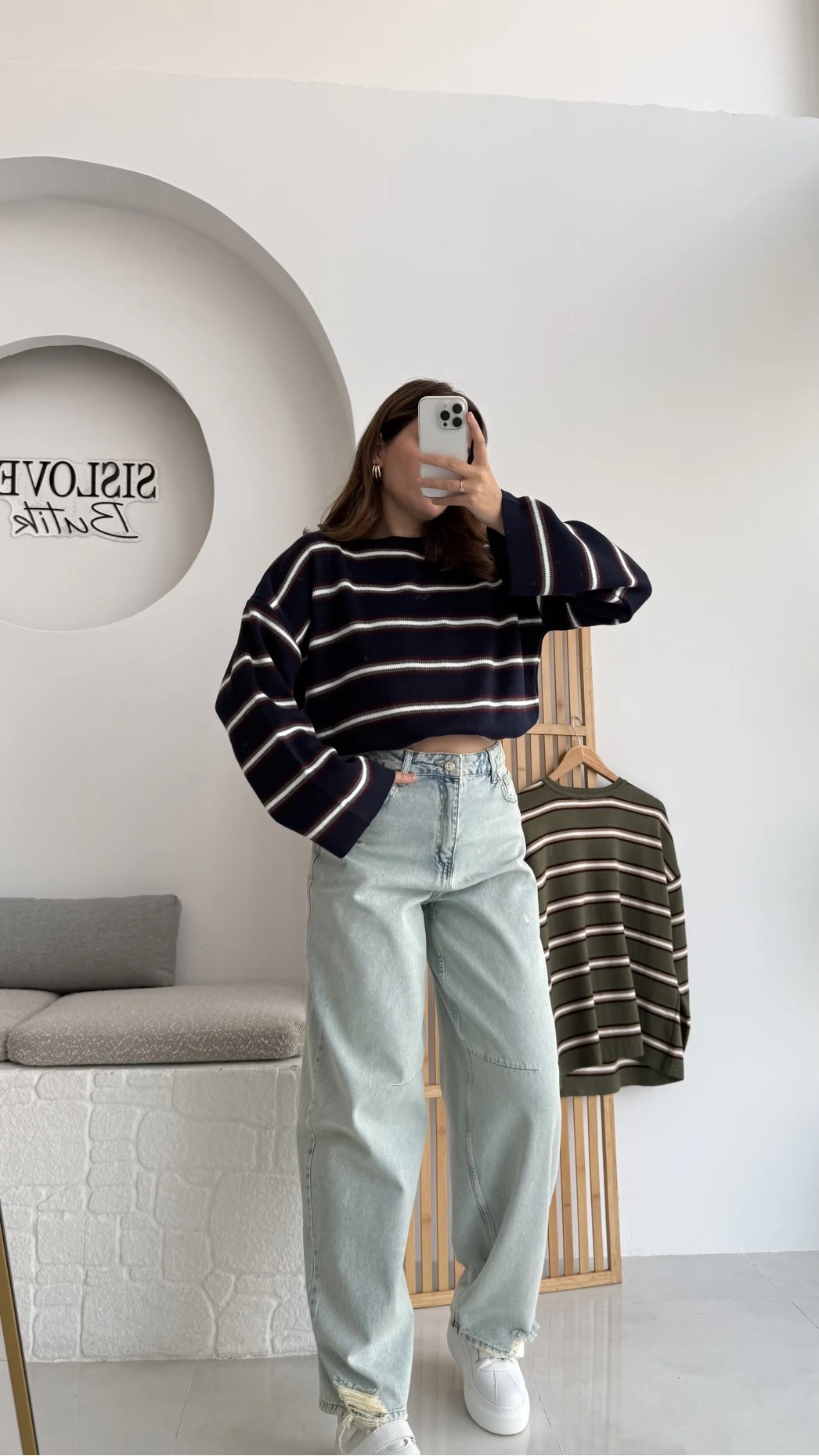 Girls Baggy Pantolon Jean Kod: 25251