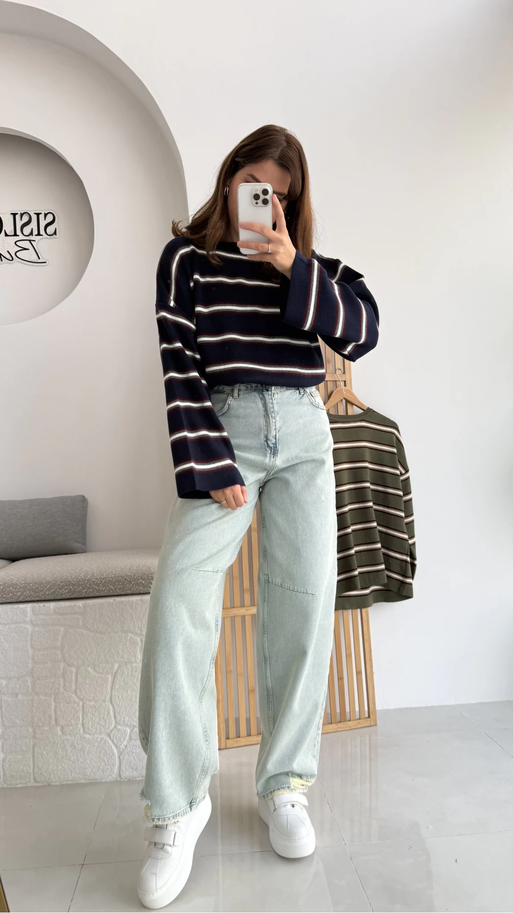 Girls Baggy Pantolon Jean Kod: 25251