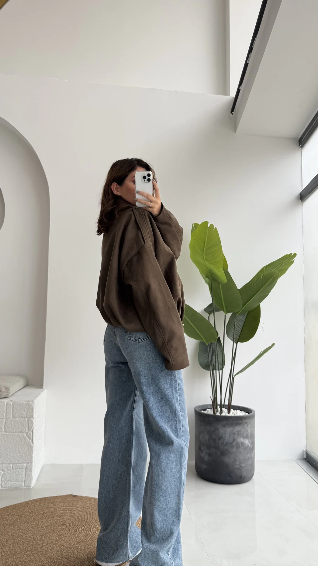 Haki Süet Ceket - Kod: 508230