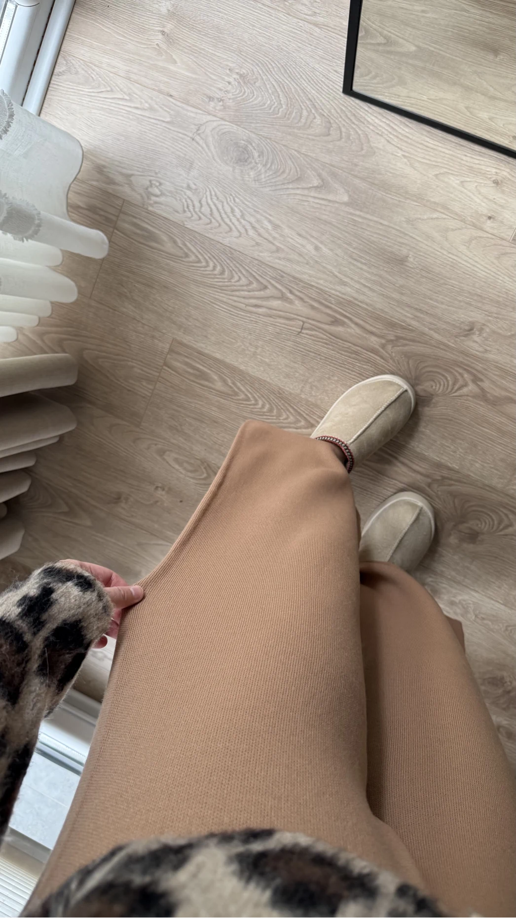 İSADORA Triko Likralı Pantolon Camel