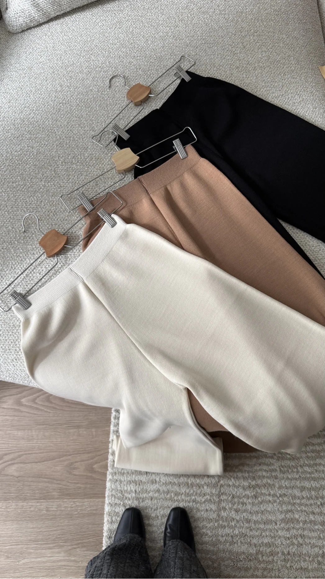 İSADORA Triko Likralı Pantolon Camel