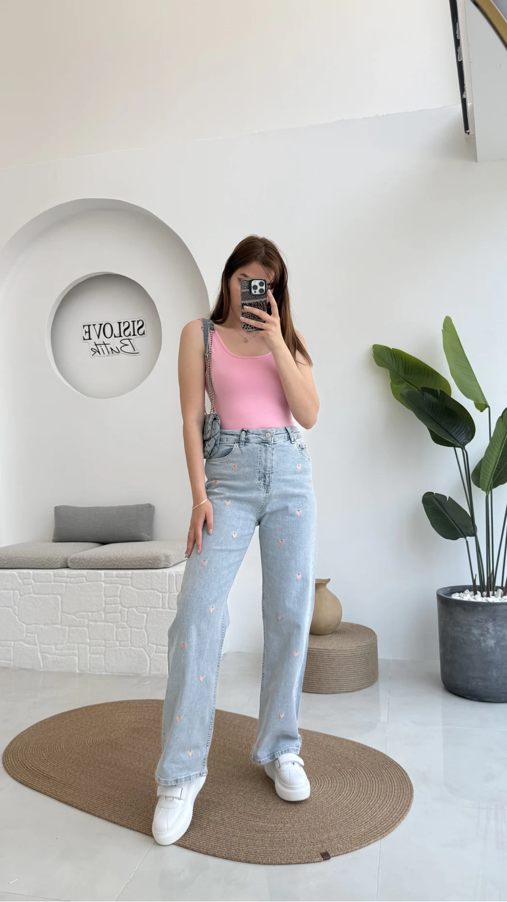 Kalpli Kot Pantolon Açık Mavi