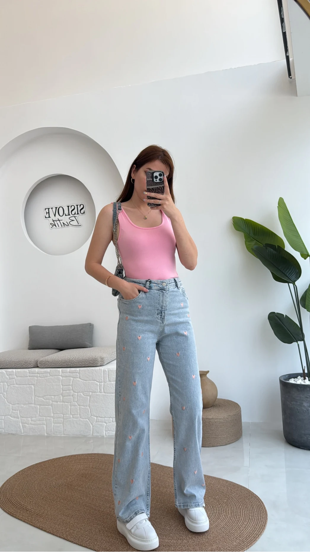 Kalpli Kot Pantolon Açık Mavi