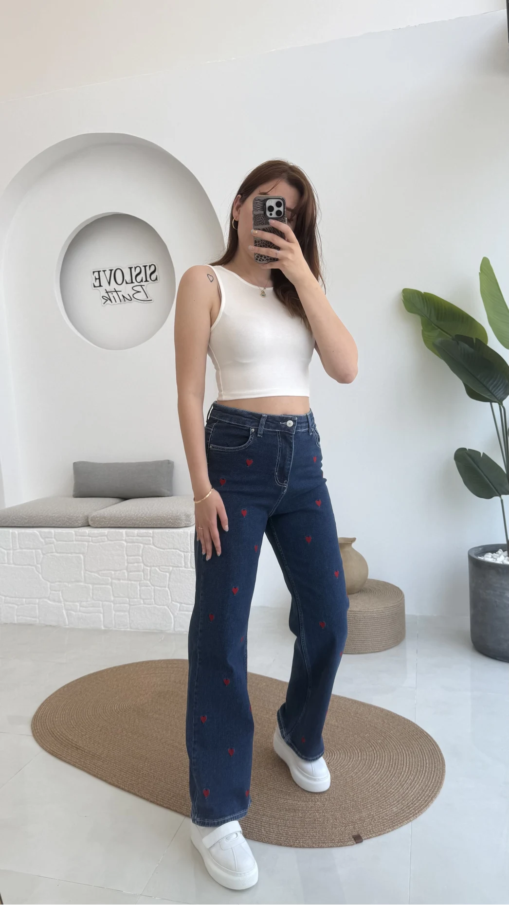 Kalpli Kot Pantolon Koyu Mavi