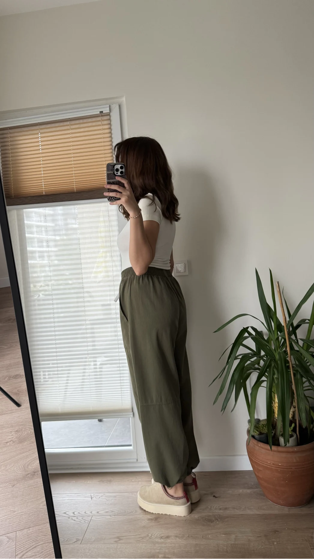 Kargo Gabardin Pantolon Haki