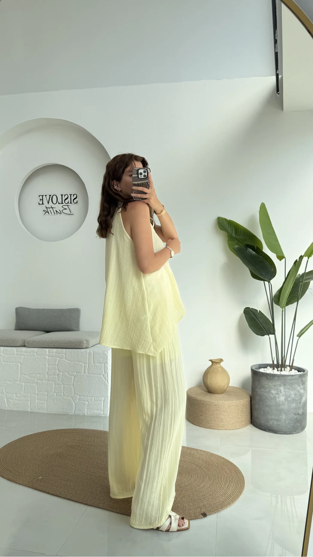 Karmen Keten Takım Sarı 51182