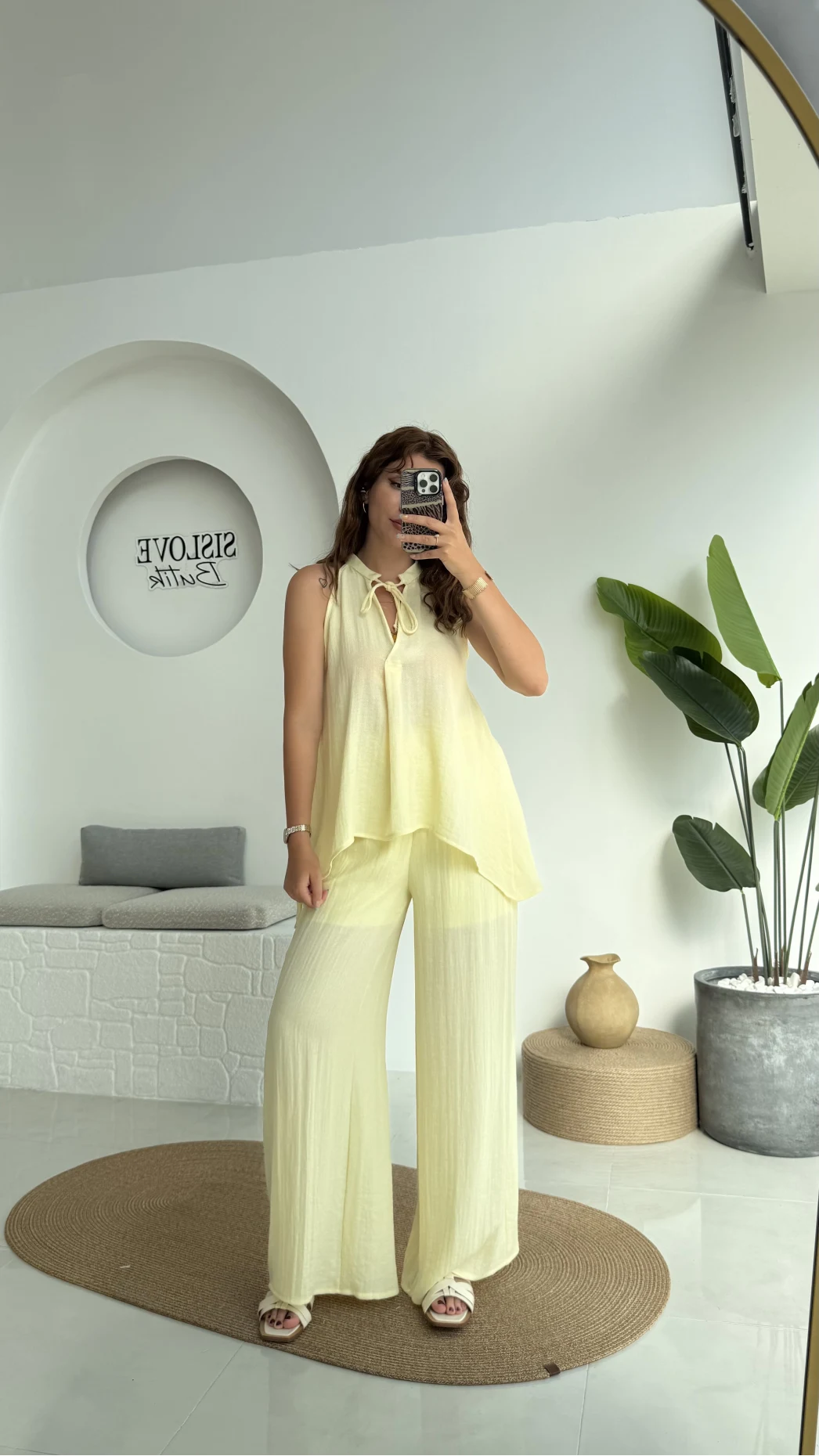 Karmen Keten Takım Sarı 51182