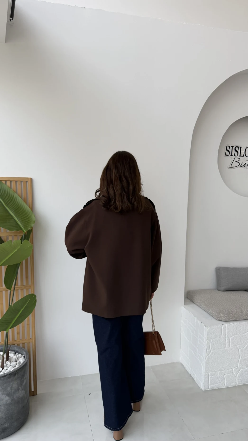 Katy Bağlamalı Trenç - Acı Kahve - Kod: 7651